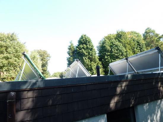 Installation solaire pour appoint chauffage + piscine et production d'eau chaude des sanitaires